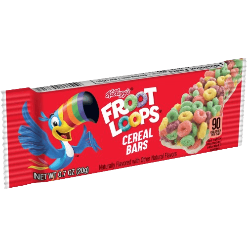 Froot loops cereal bars