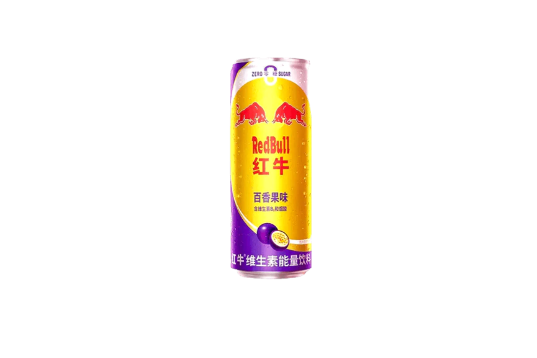 RedBull Passion fruit flavor zero calories (China) 330 ml