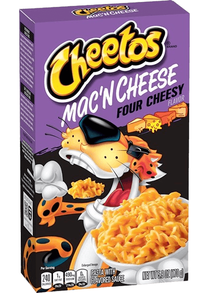 Cheetos mac n cheese four cheese