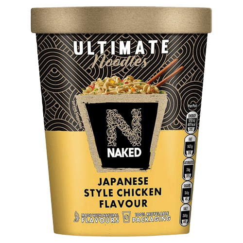 Naked noodles japanese chicken flavor