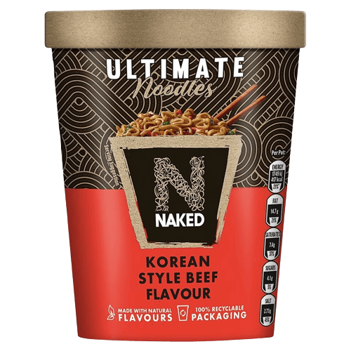 Naked noodles korean beef flavor