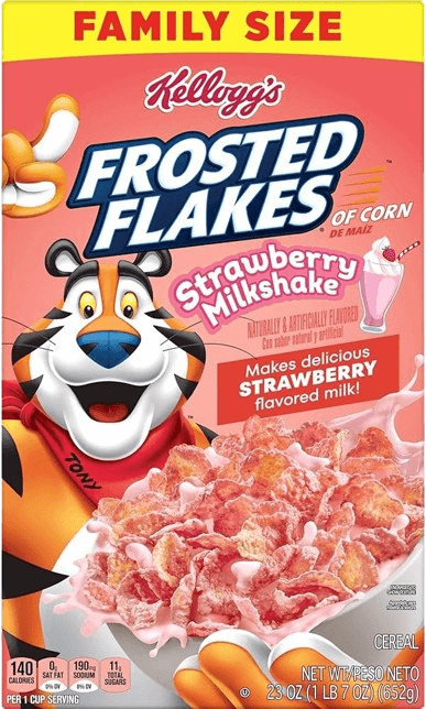 Frosted Flakes strawberry milkshake  652g (us)