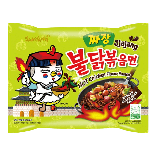 Korean noodles hot chicken 140g (korea)