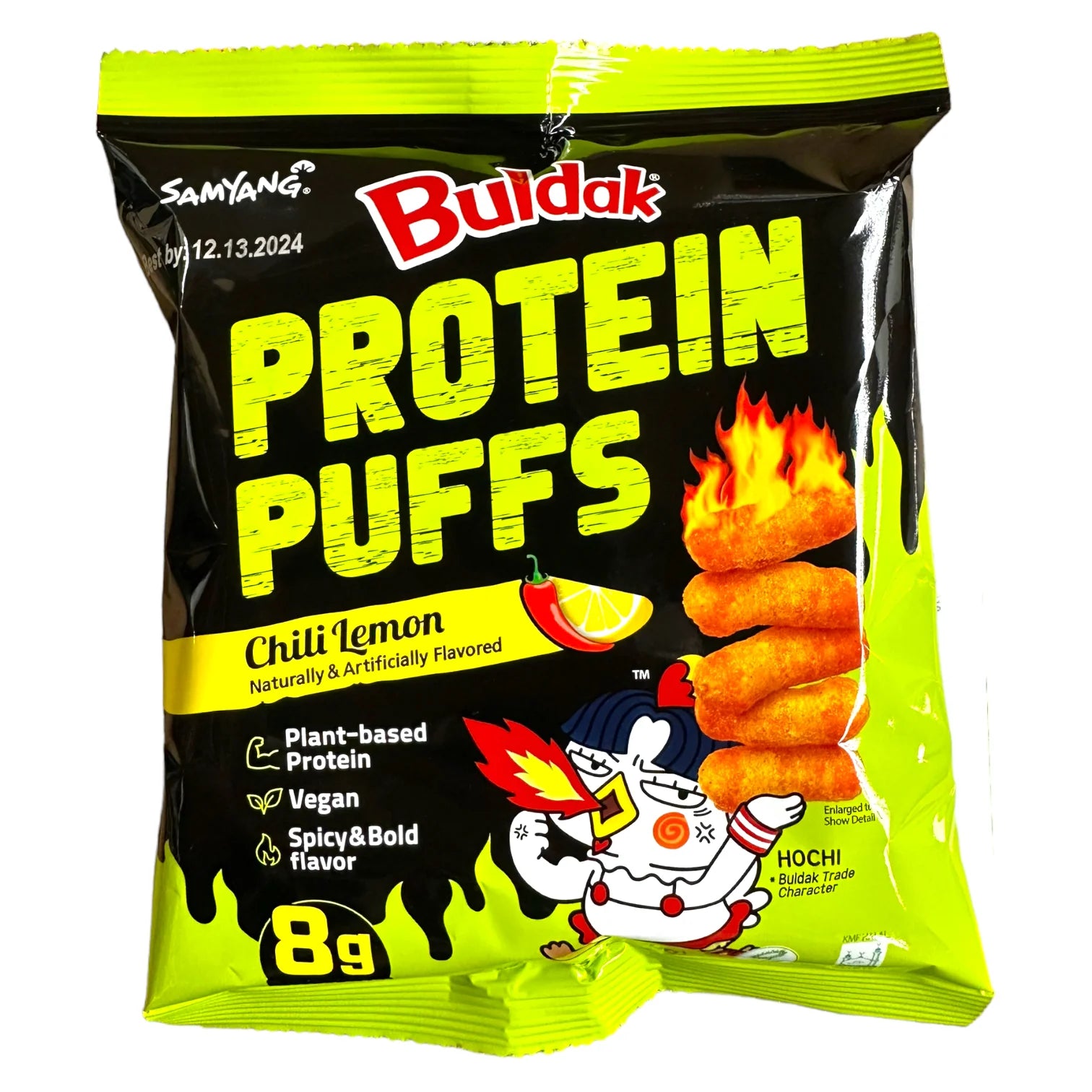 Buldak protein puffs
