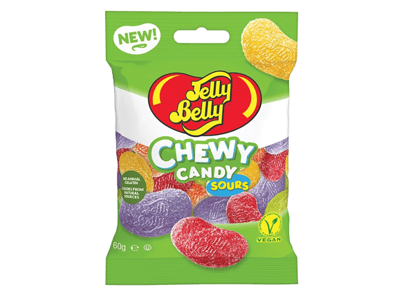 Jelly belly chewy sour candy