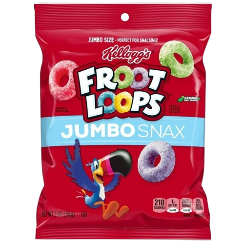 Froot loops jumbo snax