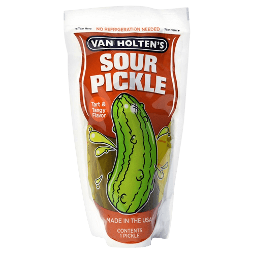 Van holtens Sour pickle 140g (us)